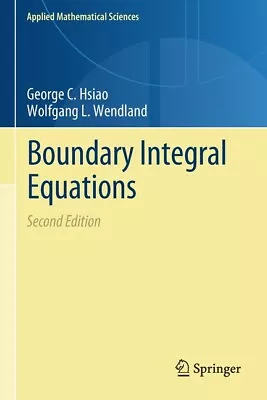 Boundary Integral Equations • $205.74