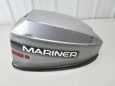 9420T12 Mercury Mariner Outboard Top Engine Motor Cowl Cover Silver 6 8 9.9 HP • $124.99