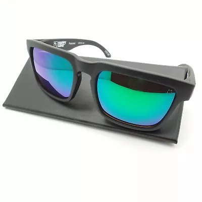 Spy Optics Helm Matte Black Green Spectra Polarized New Sunglasses Authentic • $119.95