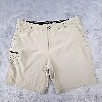 George Golf Performance Cargo Shorts Mens 40 Tan Side Pocket Wet Dry Lightweight • $10