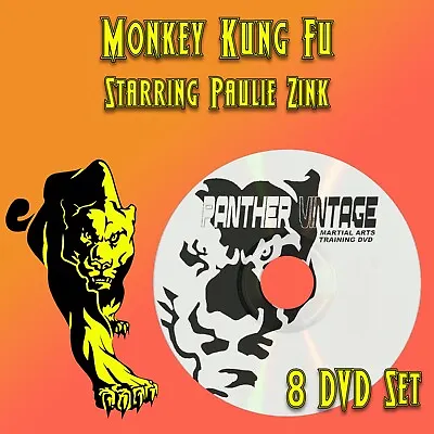 Monkey Kung Fu Starring Paulie Zink (8 DVD Set) • $48.95