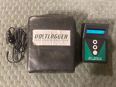 Data Logging Voltmeter Voltlogger With Case DLV-30 Battery Voltage • $250