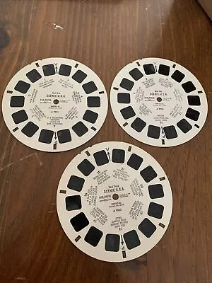 View Master A996 Scenic USA Nations Of The World Series 3 Reel Set 1c • $9.45