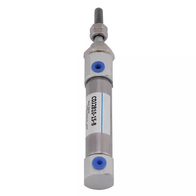 Mini Stainless Steel Dual Acting Stoke 15mm/0.6inch Air Pneumatic Cylinder • $9.89