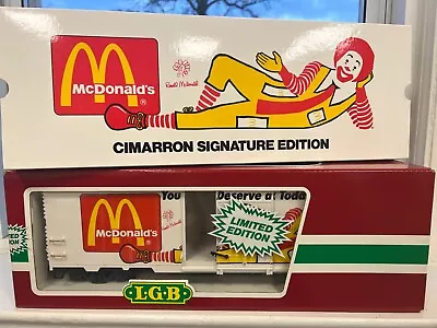 LGB Ronald McDonald Train Car Limited Edition (Cimarron Ltd) • $65