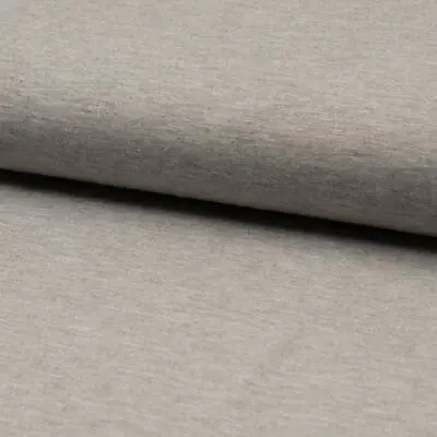 Plain Bamboo Jersey Fabric Material - LIGHT GREY • £7.99