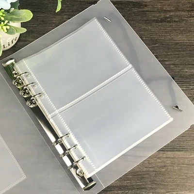 £4.34 • Buy 10 X A5 Binder Sleeves 1P/2P/4P Photo Album Binder Refill Inner Cards Photocard