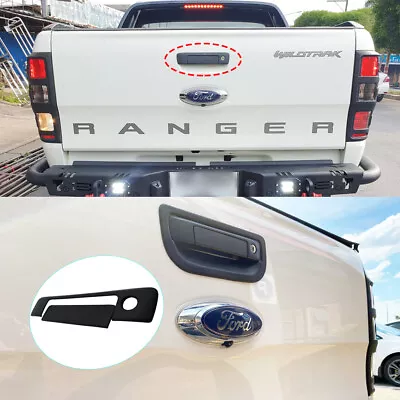 Keyhole Tailgate Handle Cover Matte Black For Ford Ranger PX PX2 PX3 2012-2022 • $23.19