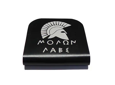 Molon Labe Spartan Black Hat Clip For Tactical Patch Caps By Morale Tags • $10