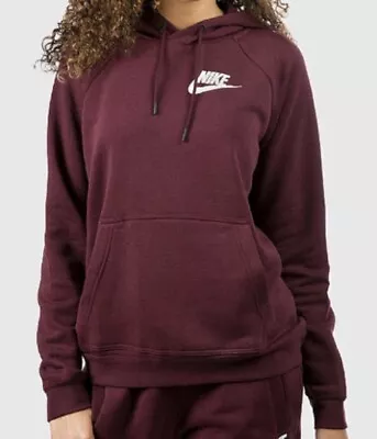 NWOT Nike Woman’s Nsw Rally Pullover Hoodie Sweatshirt Maroon • $30