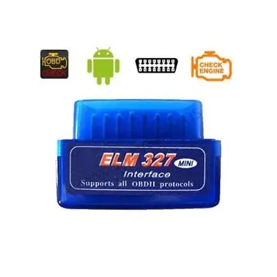 Mini Bluetooth OBD2 Car Scanner ELM327 V2.1 For Android Torque Auto Tool OBDII • £4.59