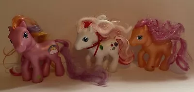 2002 My Little Pony Rainbow Flash/Mistletoe/Firework Lot Of 3! Read Desc. • $17