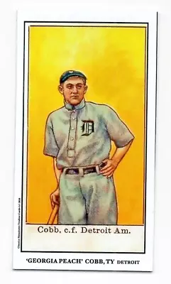 Ty Cobb 1908 E102 T206 Crofts Baseball Cards Classics Signatures Trading Cards • $10