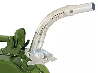 $20.95 • Buy Jerry Can Pourer Metal Flexible Unleaded Size Nozzle Spout Funnel  Petrol Diesel