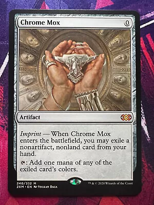 1x Chrome Mox NM Mythic ENGLISH #240/332 Double Masters (2XM) Magic MTG! • $89.95