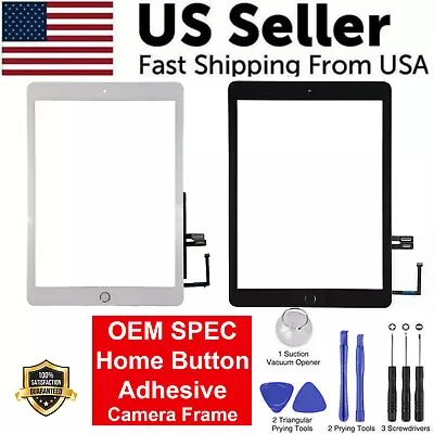 OEM SPEC Digitizer Glass Touch Screen For IPad 6 9.7 6th Gen 2018 + Home Button • $12.39