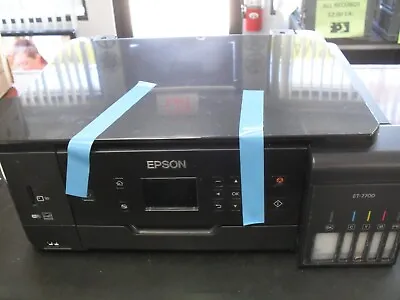 Epson Expression EcoTank ET-7700 Wireless All-in-One Inkjet Printer  **READ** • $120