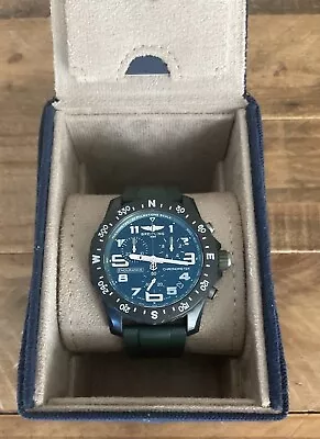 Hard To Find Breitling Endurance Pro Green Watch Box With Card/papers And More!  • $1925