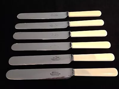 6 Best Quality Vintage Mappin & Webb Carbon Steel Table  Knives. Sheffield • £65