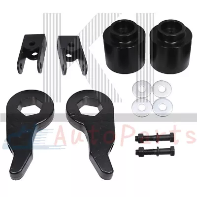 3  Lift Kit Front Rear+Extender+Tie Rod For 2000-2006 Yukon Suburban Tahoe 4X4 • $109.99