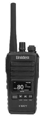 $169.88 • Buy Uniden Uh755 Single 5 Watt Uhf Cb Splashproof Handheld Radio