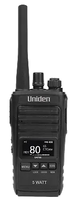 Uniden Uh755 Single 5 Watt Uhf Cb Splashproof Handheld Radio • $178.88