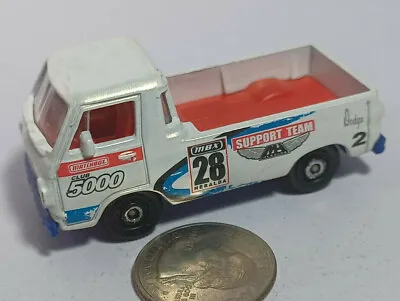 Dodge A100 Pickup Truck Club 5000 Support Team White Matchbox Rare Vintage • $5.49