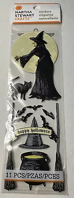 NEW Martha Stewart Halloween Historic Witch Scrapbooking Stickers • $4.99