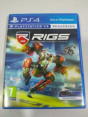Rigs Mechanized Combat League - Set PS4 Edition Spain Pal • $50.75