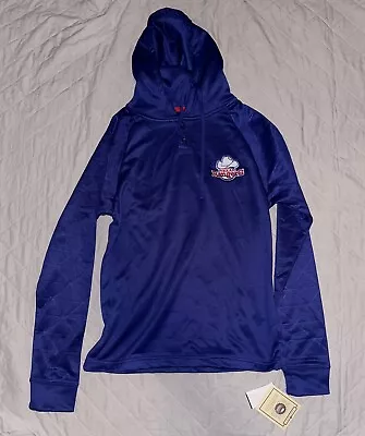 NEW Men's True Fan Texas Rangers Hooded Sweatshirt Hoodie 2 Button Small • $14.99