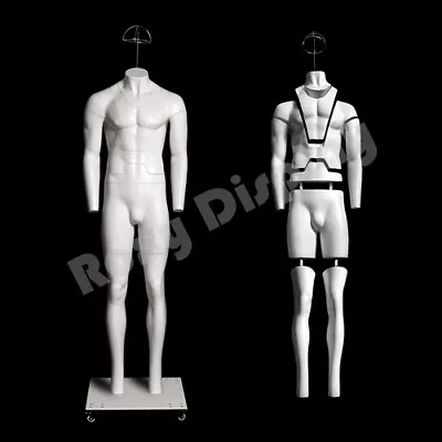 Male Invisible Mannequin With Magnetic Fittings Nice Figure And Arms #MZ-GHT-M • $959