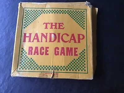 £19 • Buy Vintage 30s Horse Racing Game - The Handicap Race Game