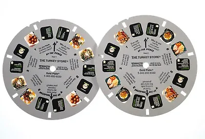 2x Commercial Advertising View-Master Master Reels & Flier The Turkey Store • $9.95