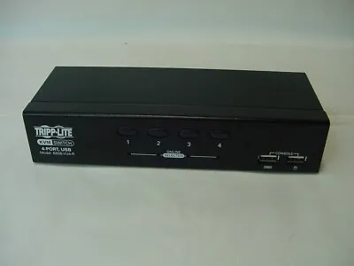 Tripp-lite Kvm Switch 4 Port Usb B006-vu4-r - No Power Cord Included • $22