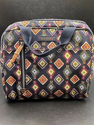 Vera Bradley Insulated Lunch Tote Navy Diamond Pattern. • $24.95