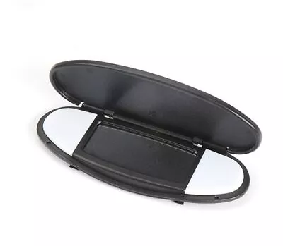 Black Sun Visor Vanity Mirror Cover For  BMW Mini Cooper R55 R58 R60 2007-2014 • $17.99