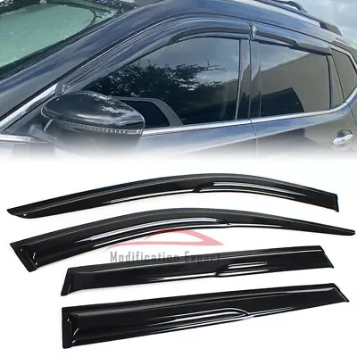 For 2014-2020 Nissan Rogue Window Vent Visors Sun Shade Rain Guards Deflectors • $25.99