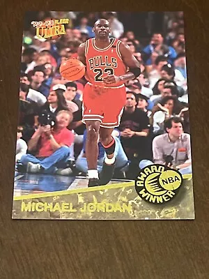 Michael Jordan 92-93 Fleer Ultra NBA Hard Winner 1of 5 Card • $10