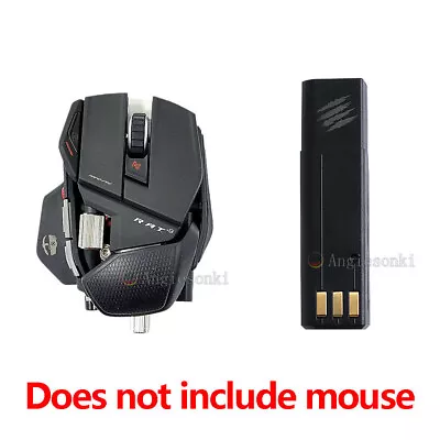 Rat 9 Mouse Battery Replacement For Saitek MAD CATZ RAT 9 Computer Gaming Mouse • $15.99