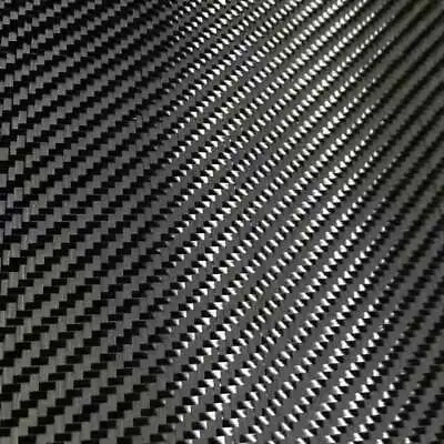 Genuine Real Carbon Fibre Cloth Fabric. Twill Weave 12k 400g. 300x200mm (A4). • £5.99