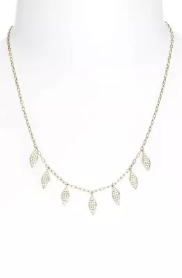 Melinda Maria 142116 'Chloe' Fringe Frontal Necklace $178 • $80.75