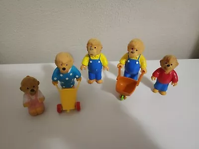 Vintage 1986 McDonald’s Happy Meal Berenstain Bears With Accessories - Lot Of 5 • $14.99