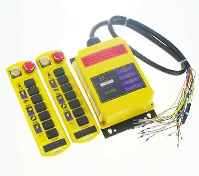 NEW B200S 2 Speed 2 Transmitters Hoist Crane Industrial Control Construction Set • £216.85