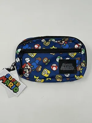 Bioworld Licensed Nintendo Super Mario Bros Crossbody Fanny Pack Belt Bag NEW • $29.99