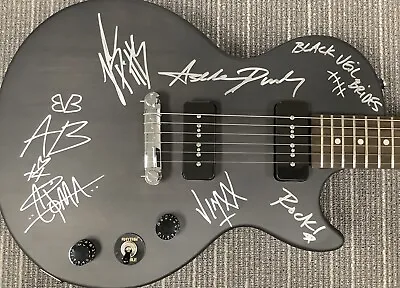 $2499.99 • Buy Black Veil Brides Signed Guitar Andy Biersack Jake Pitts Jinxx +2 Autographs JSA