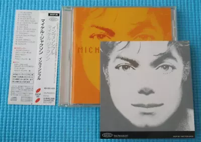 MICHAEL JACKSON CD Invincible Orange W/Mini Sticker 2001 OOP Japan OBI EICP-20 • $14.99