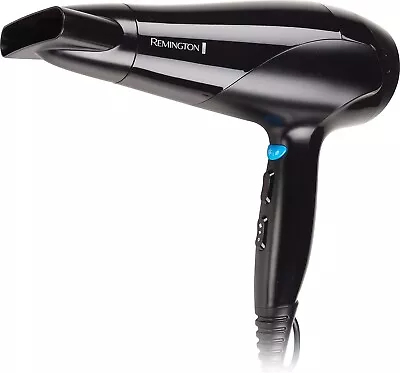 Remington Aero 2000 Hair Dryer D3190AU - 2000W - Fast Drying And Styling - Black • $28.99