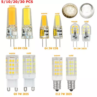 G4/G9/E12 LED Corn Bulb 3W 5W 6W 7W Daylight Ceiling Fan Lamp Landscape Lights • $9.88