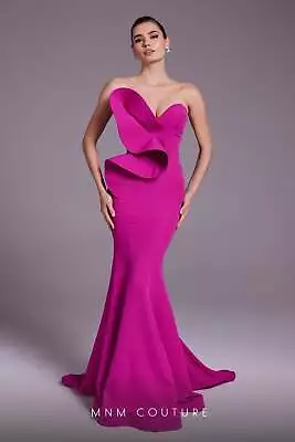 MNM Couture N0548 Evening Dress ~LOWEST PRICE GUARANTEE~ NEW Authentic • $900