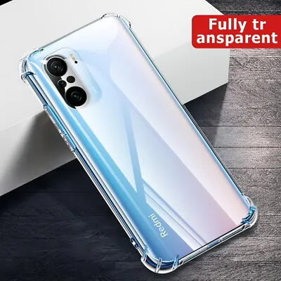 For Xiaomi Mi 12T 11 Poco F3 Redmi Note 10 Shockproof Clear TPU Soft Case Cover • $3.95